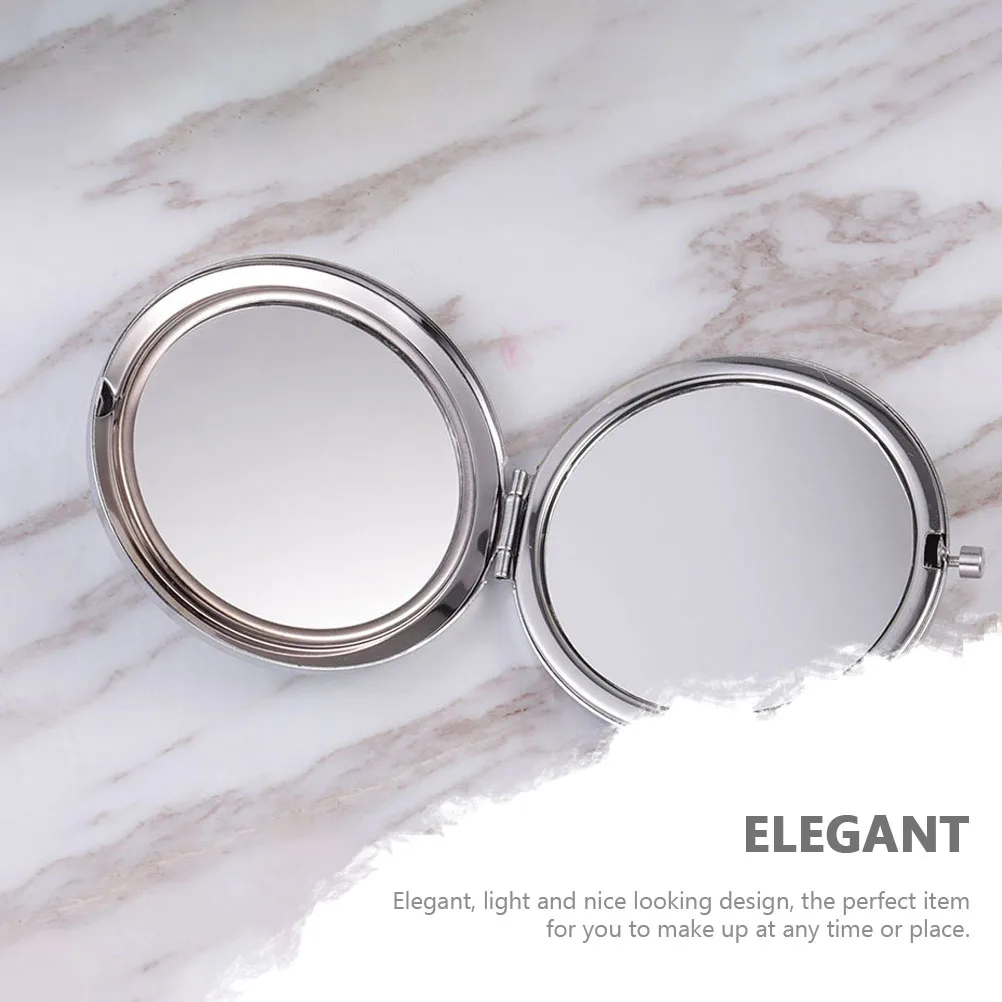 5pcs Double Sided Makeup Mirror Portable Foldable Travel Vanity Mirrors Metallic Glass Compact For Pocket Purse Lightweight
5pcs Double Sided Makeup Mirror Portable Foldable Travel Vanity Mirrors Metallic Glass Compact For Pocket Purse Lightweight