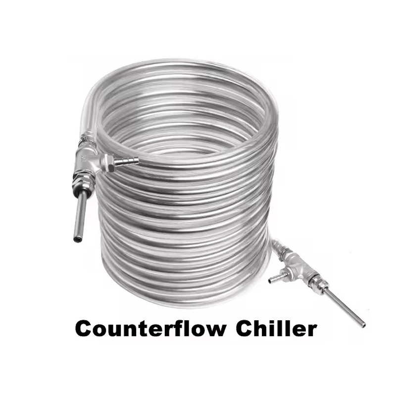 9.52*0.5*10M Cooling Coil, Stainless Steel Counter-flow Chiller Wort Heat Exchanger for Homebrew Beer /Wort Cooling
9.52*0.5*10M Cooling Coil, Stainless Steel Counter-flow Chiller Wort Heat Exchanger for Homebrew Beer /Wort Cooling