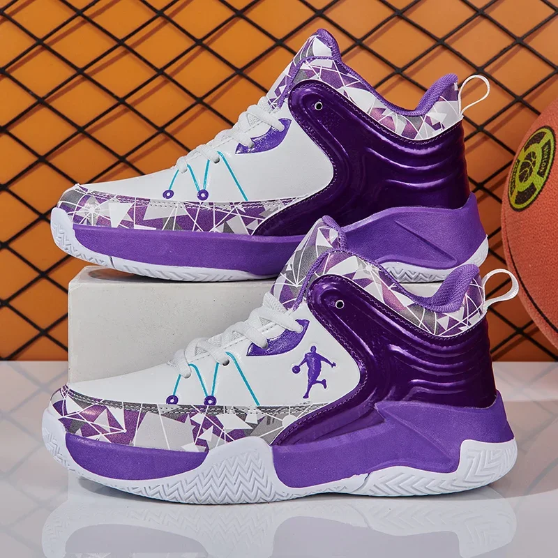 Fashion Brand Kids For Sneakers Boys Basketball Shoes Outdoor Thick Sole Non-slip Children Sport Shoes kids shoes
Fashion Brand Kids For Sneakers Boys Basketball Shoes Outdoor Thick Sole Non-slip Children Sport Shoes kids shoes