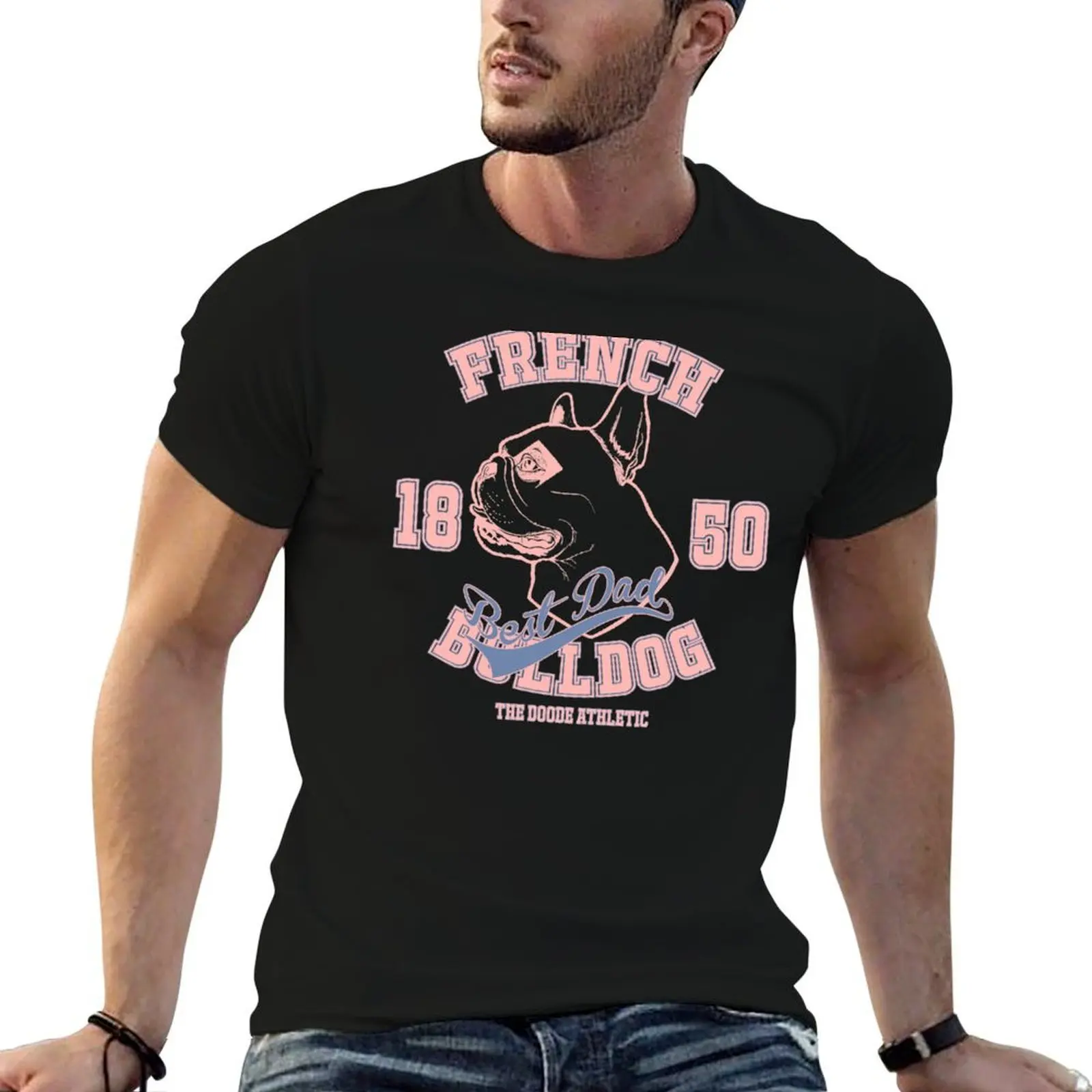 Frenchie Best dad T-Shirt t shirts designer man graphic t shirt mens graphic t shirts T-shirt
Frenchie Best dad T-Shirt t shirts designer man graphic t shirt mens graphic t shirts T-shirt