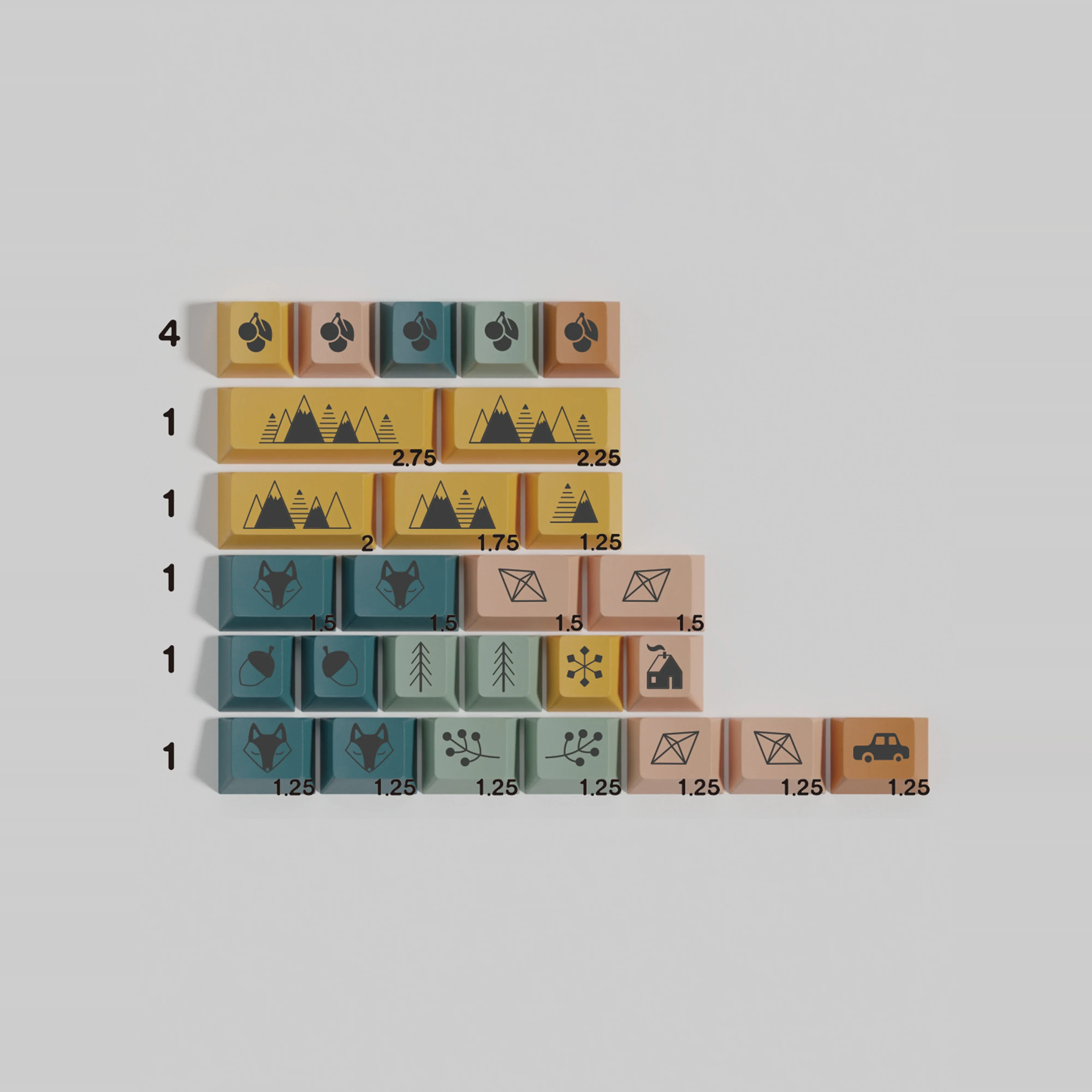 Five-sided sublimation customized PBT full set of keycaps with 7U compatible ALCIE
Five-sided sublimation customized PBT full set of keycaps with 7U compatible ALCIE