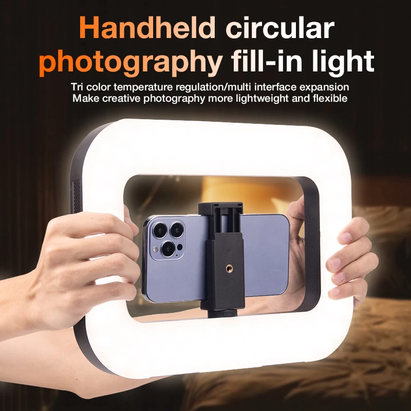 Three color dimming LED Ring Light Selfie Light Smartphone Video Rig for Smartphone Makeup Self Portrait Shooting with Bluetooth
Three color dimming LED Ring Light Selfie Light Smartphone Video Rig for Smartphone Makeup Self Portrait Shooting with Bluetooth