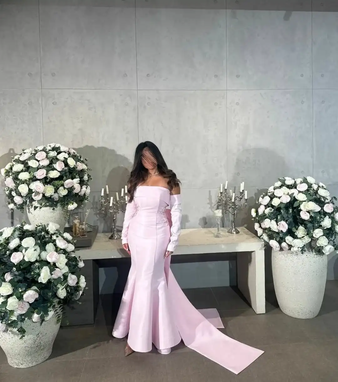 Customized Exquisite Satin Mermaid Crystal 3D Bow Off the Shoulder Evening Dresses Delicate Long Sleeves Custom Size Prom Dress
Customized Exquisite Satin Mermaid Crystal 3D Bow Off the Shoulder Evening Dresses Delicate Long Sleeves Custom Size Prom Dress