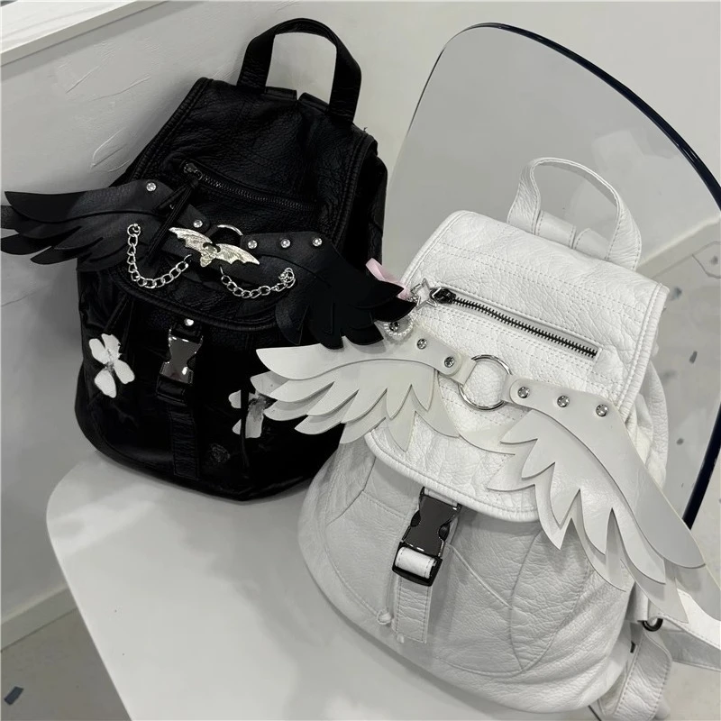 Original Backpack Y2K Subculture Schoolbag Large Capacity Commuting High Street Sweet Cool Backpack Fashion Backpacks
Original Backpack Y2K Subculture Schoolbag Large Capacity Commuting High Street Sweet Cool Backpack Fashion Backpacks