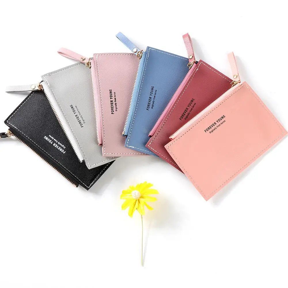 PU Zipper Short Purse ID Card Credit Card Holder Men's Women's Pure Color Mini Business Card Case Name Card Holder Holiday Gift
PU Zipper Short Purse ID Card Credit Card Holder Men's Women's Pure Color Mini Business Card Case Name Card Holder Holiday Gift