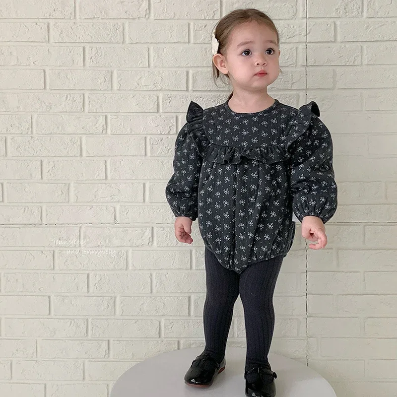 2025 New Autumn Korean Style Climbing Suit Long Sleeved Cotton Print Infant Baby Girls Jumpsuit 0-24M Baby Girl Clothing
2025 New Autumn Korean Style Climbing Suit Long Sleeved Cotton Print Infant Baby Girls Jumpsuit 0-24M Baby Girl Clothing