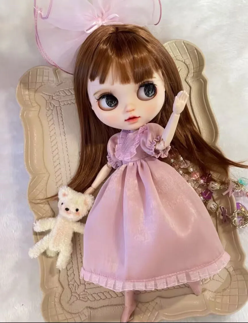 2025 4 шт. милая розовая юбка Blythe Main/головные уборы/носки/обметания 1/6 30 см (подходит для azone, Pullip, Ob22/24/26, Licca)
2025 4 шт. милая розовая юбка Blythe Main/головные уборы/носки/обметания 1/6 30 см (подходит для azone, Pullip, Ob22/24/26, Licca)