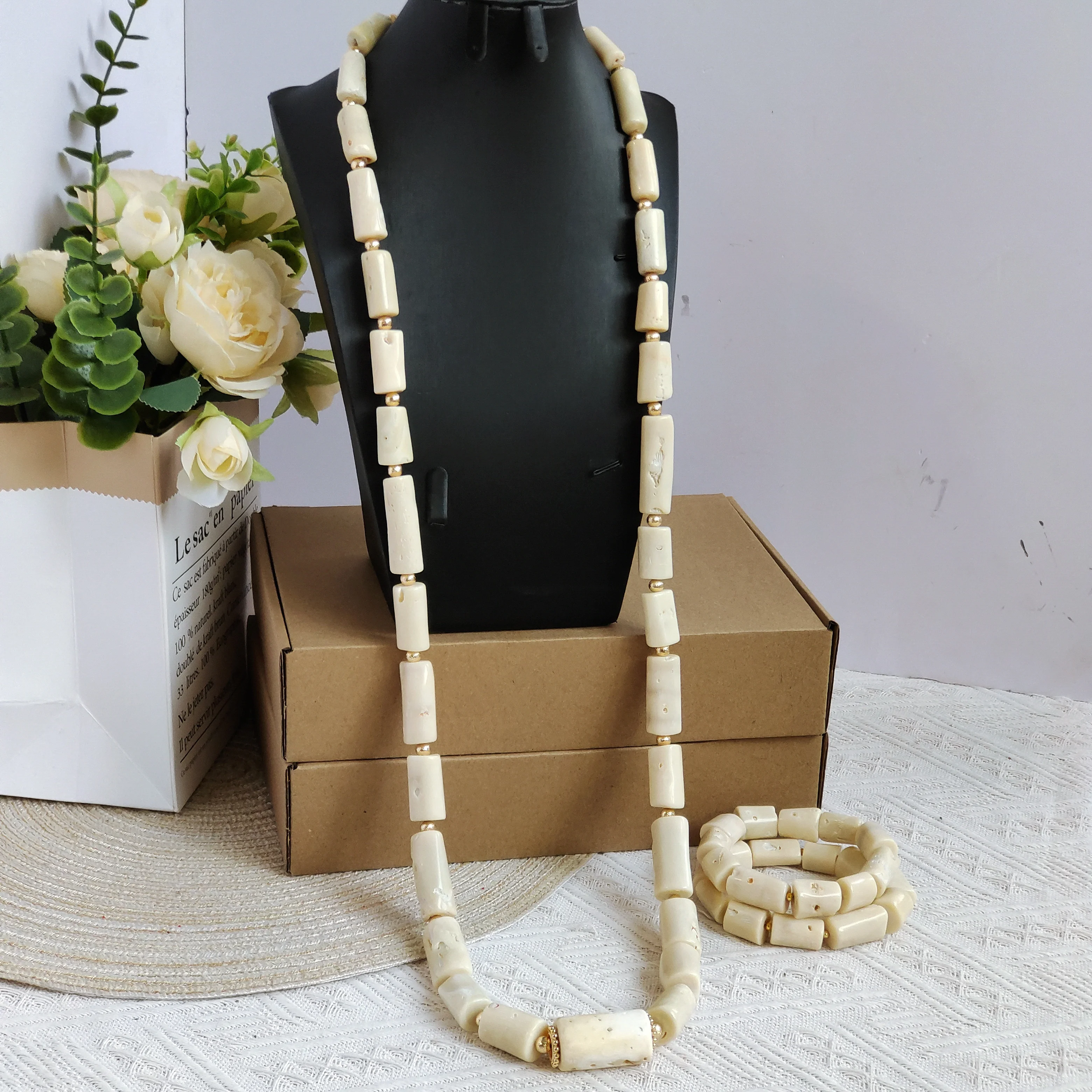 Laanc 50inches necklace natural coral nigeria beads for traditional marriage for man
Laanc 50inches necklace natural coral nigeria beads for traditional marriage for man