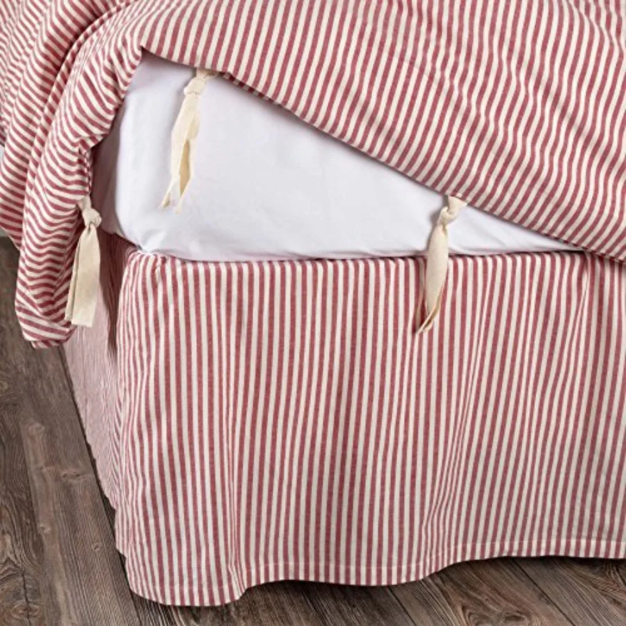 Пылезащитный бортик в стиле Farmhouse Tic Stripe, красный, 78 x 80 дюймов, с вырезом 16 дюймов
Пылезащитный бортик в стиле Farmhouse Tic Stripe, красный, 78 x 80 дюймов, с вырезом 16 дюймов