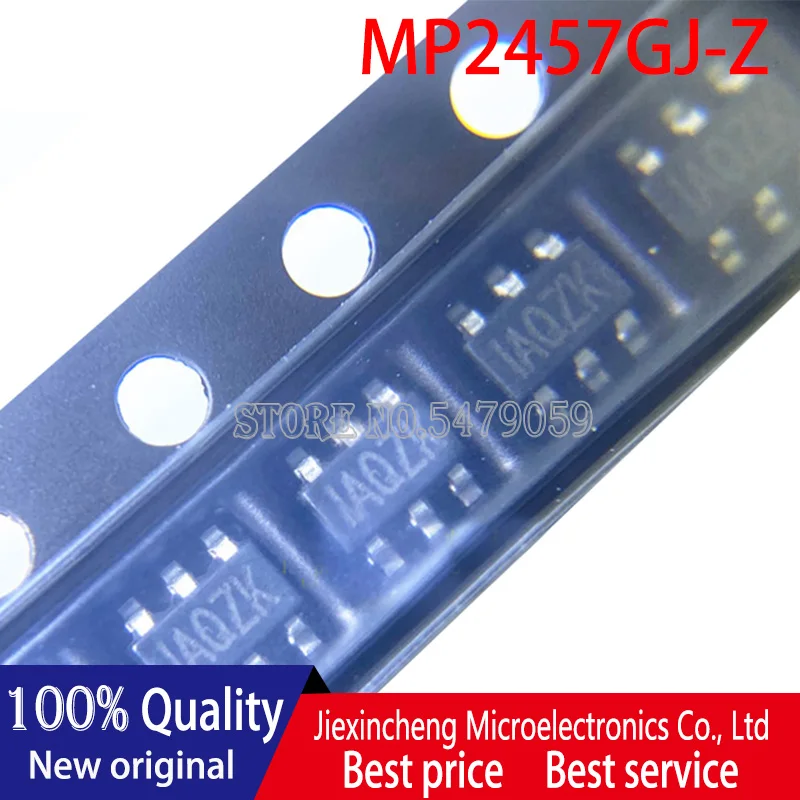 10pieces MP2457GJ-Z IAQZ IAQZK IAQZJ MP2457GJ MP2457 SOT23-6 100%New original
10pieces MP2457GJ-Z IAQZ IAQZK IAQZJ MP2457GJ MP2457 SOT23-6 100%New original
