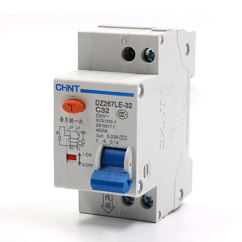 DZ158LE-32 3P+N 80A 100A Electromechanic Residual Current Circuit Breaker Differential Breaker Safety Switch AC220V
DZ158LE-32 3P+N 80A 100A Electromechanic Residual Current Circuit Breaker Differential Breaker Safety Switch AC220V