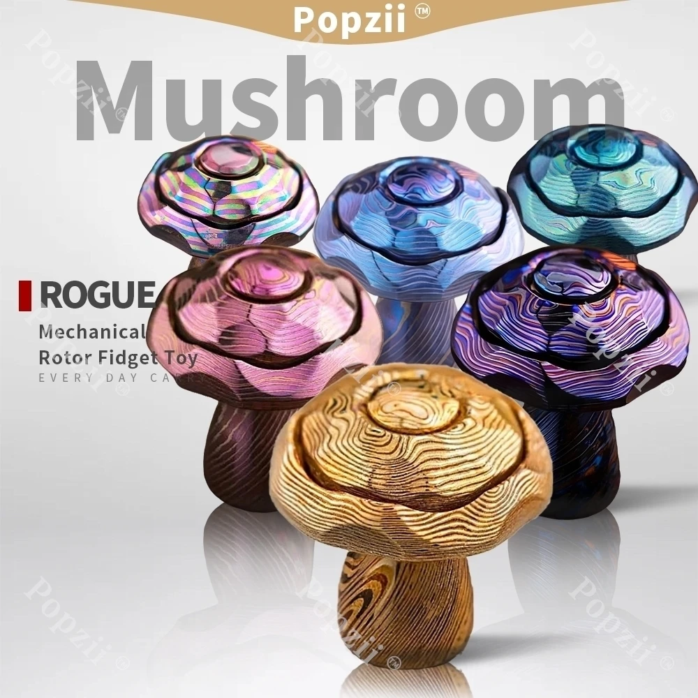 ROGUE Mushroom EDC Special Materials Fidgeting toy Mechanical Rotor Adult Sensory Toys Table Ornament Juguetes Antiestrés
ROGUE Mushroom EDC Special Materials Fidgeting toy Mechanical Rotor Adult Sensory Toys Table Ornament Juguetes Antiestrés
