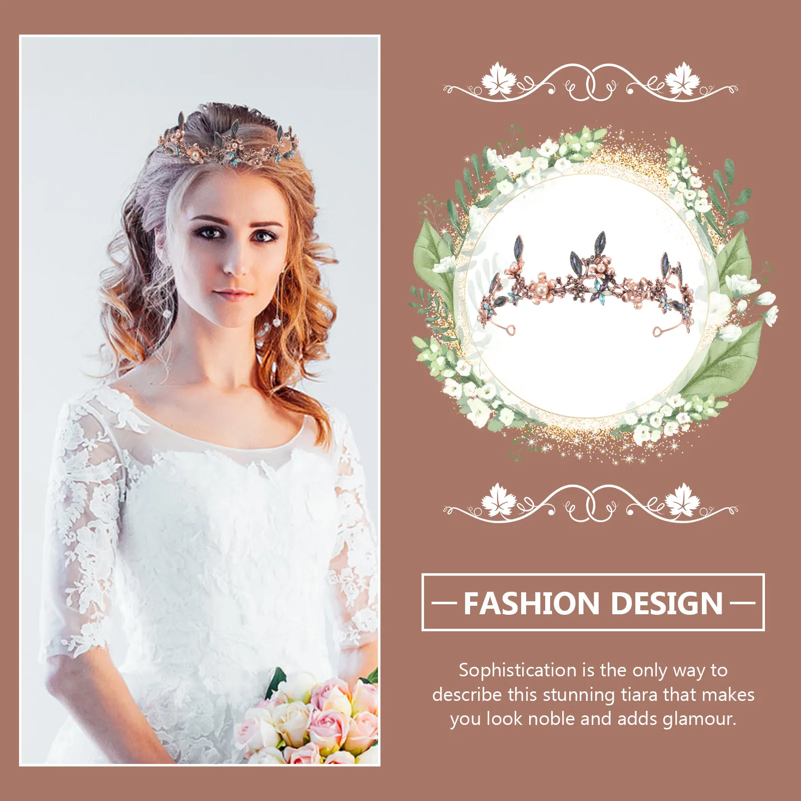 Rhinestone Baroque Tiara Crown for Women Bridal Wedding Hair Accessory Elegant Sparkling Tiara Crown Jewelry Engagement
Rhinestone Baroque Tiara Crown for Women Bridal Wedding Hair Accessory Elegant Sparkling Tiara Crown Jewelry Engagement