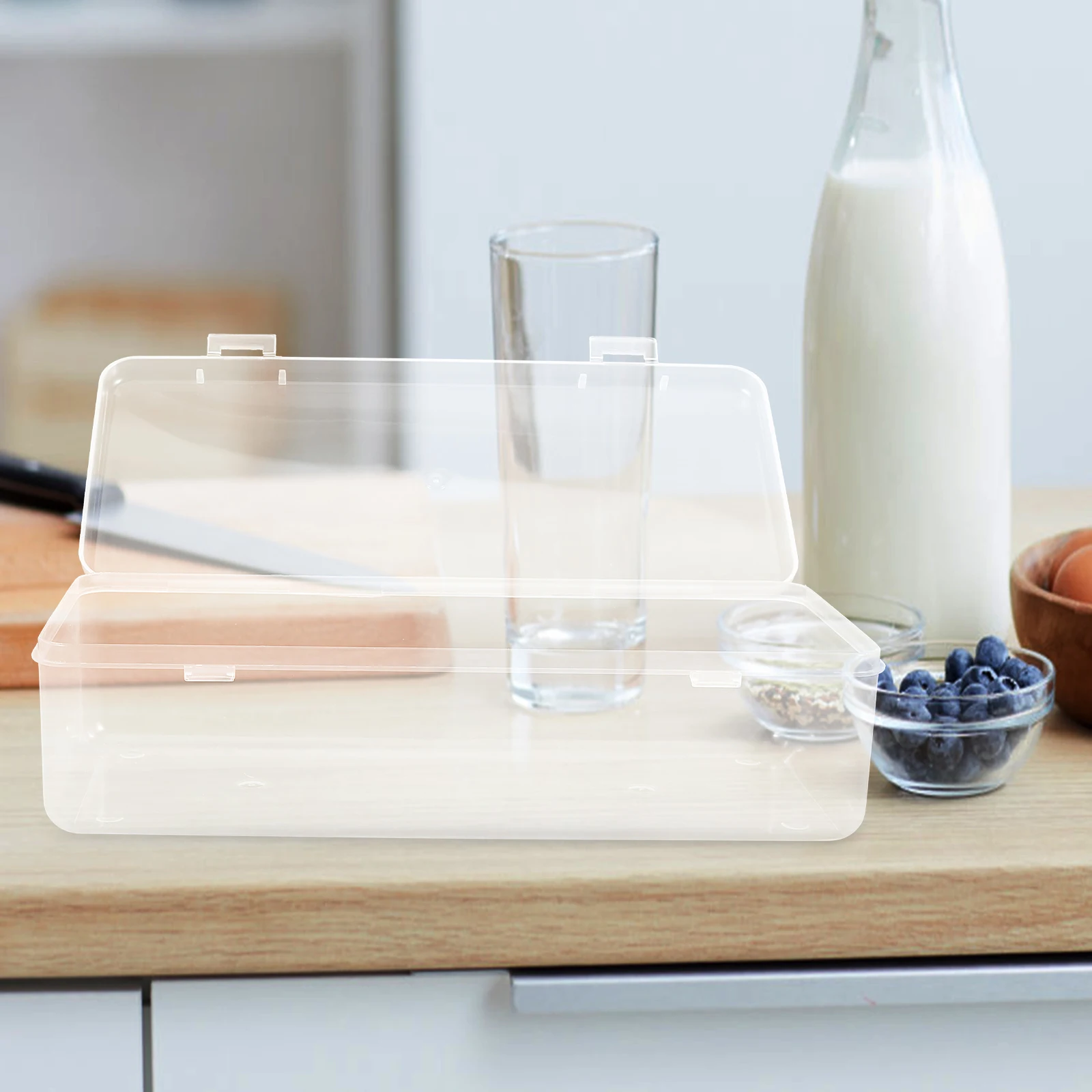 Cheese Sliced Container with Lid for Fridge PP Reusable Butter Storage Box Long Term Use Perfect Gift
Cheese Sliced Container with Lid for Fridge PP Reusable Butter Storage Box Long Term Use Perfect Gift