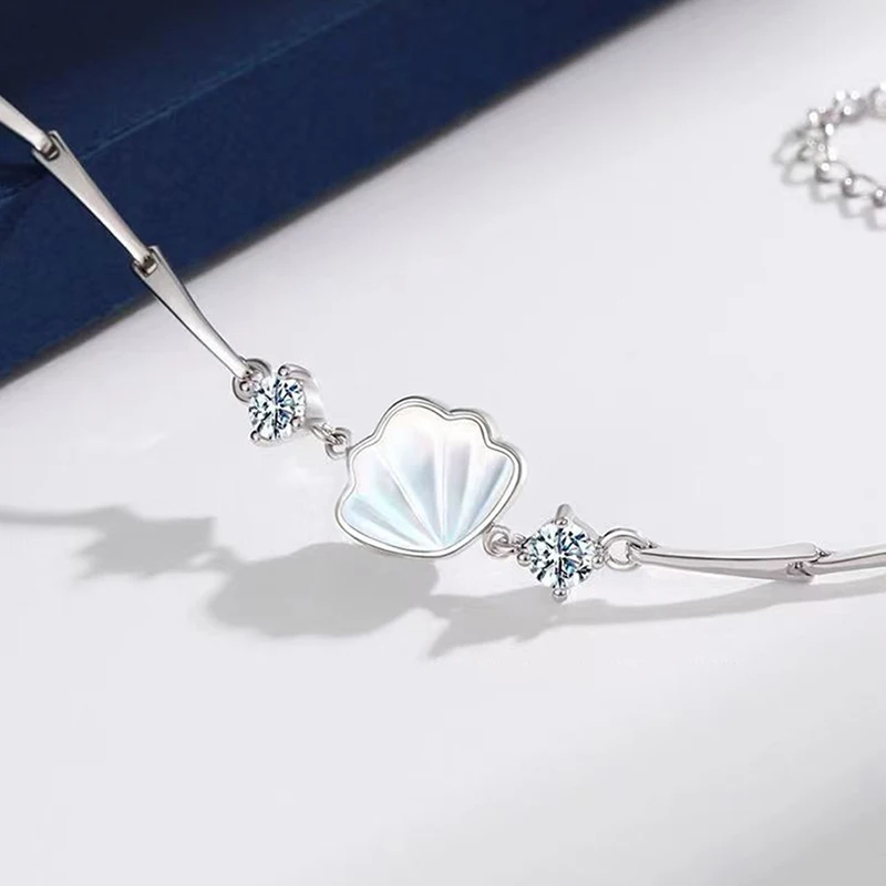 CYJ European S925 silver AAA CZ Beach Shells Bracelet Chain For Women Birthday Party Gift Jewelry
CYJ European S925 silver AAA CZ Beach Shells Bracelet Chain For Women Birthday Party Gift Jewelry