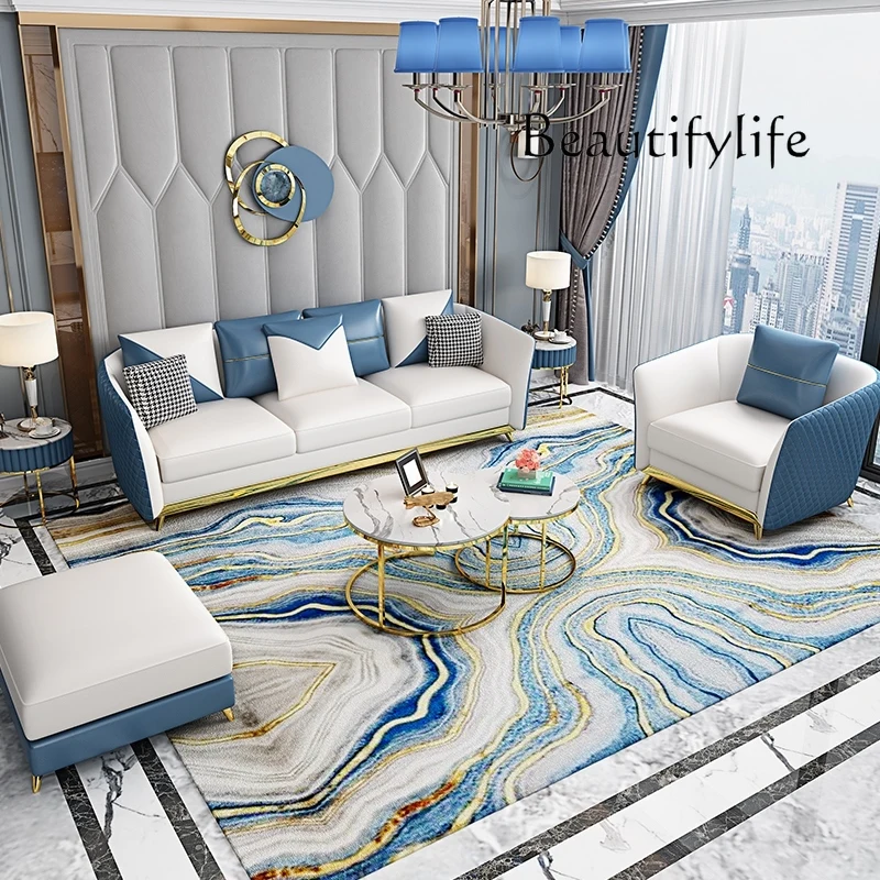 X Designer Genuine Leather Sofas Fancy Modern Luxury Individual Loveseat Sofa Sectional Italian Sofy Do Salonu Home Furniture
X Designer Genuine Leather Sofas Fancy Modern Luxury Individual Loveseat Sofa Sectional Italian Sofy Do Salonu Home Furniture