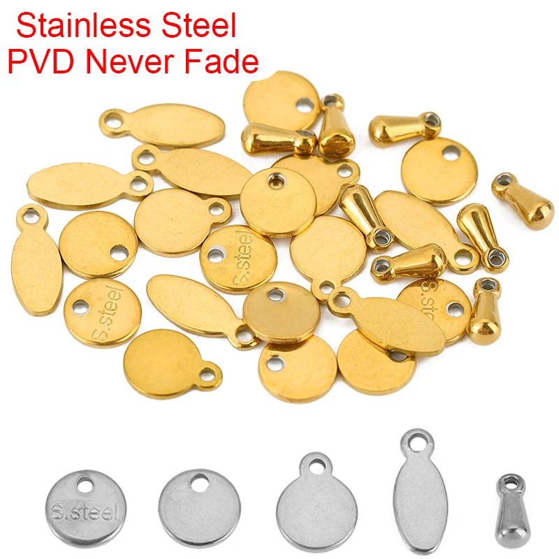 30pcs PVD Never Fade Stainless Steel End Beads Charms Lot Extension Chain Beads For Bracelet Necklace Findings Jewelry Making
30pcs PVD Never Fade Stainless Steel End Beads Charms Lot Extension Chain Beads For Bracelet Necklace Findings Jewelry Making