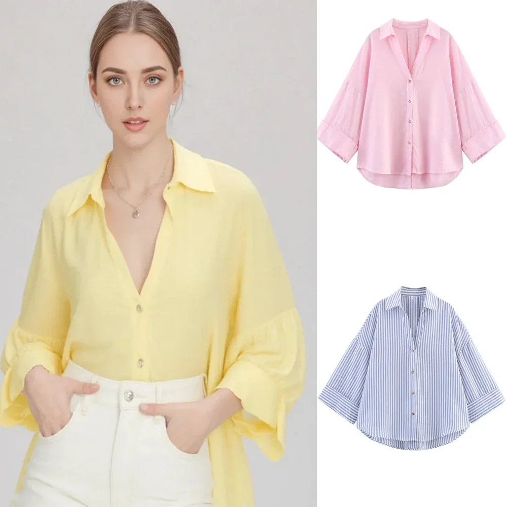 5-цветная осенняя женская льняная смешанная полосатая весенняя повседневная рубашка с широкими рукавами и универсальным воротником, льняная смешанная рубашка с принтом
5-цветная осенняя женская льняная смешанная полосатая весенняя повседневная рубашка с широкими рукавами и универсальным воротником, льняная смешанная рубашка с принтом