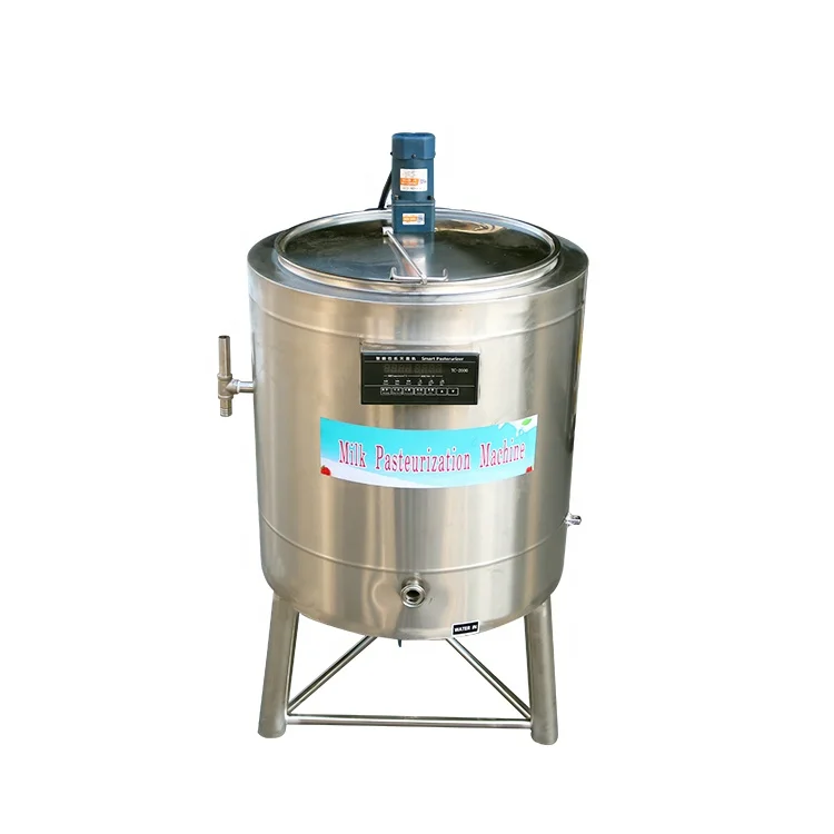 Stainless Steel Small Milk Pasteurization tank 50L Uht Milk Pasteurizer
Stainless Steel Small Milk Pasteurization tank 50L Uht Milk Pasteurizer