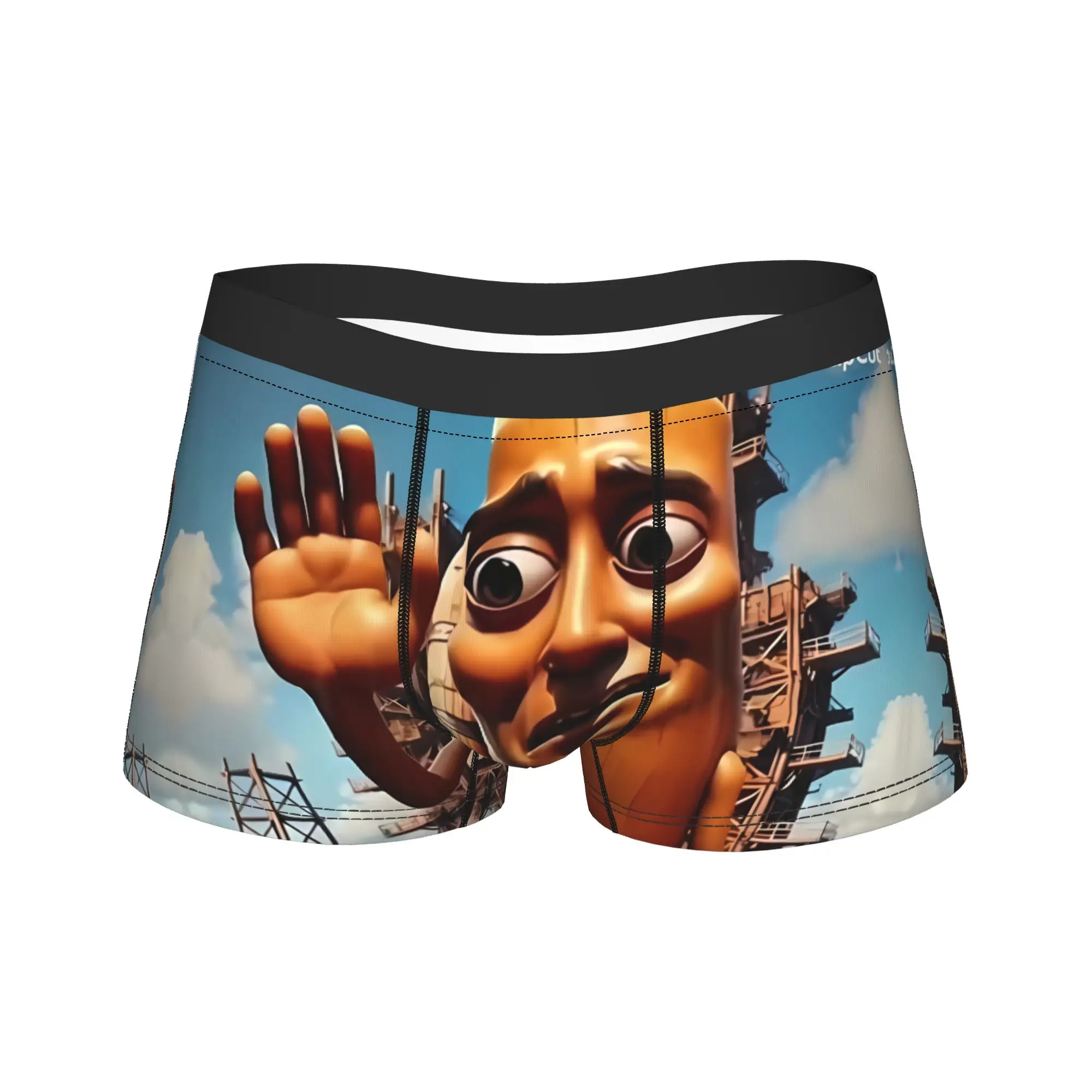 John Pork Tung Tung Sahur Calling Brainrot Meme Underwear Male Boxer Brief Novelty Trunk High Quality Pattern Plus Size Panties
John Pork Tung Tung Sahur Calling Brainrot Meme Underwear Male Boxer Brief Novelty Trunk High Quality Pattern Plus Size Panties