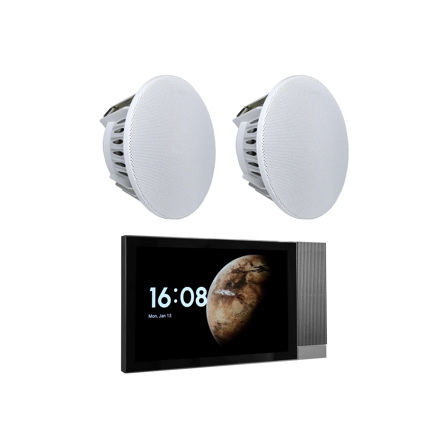 WiFi Bluetooth Tuya Zigbee Alexa Wall Amplifier With 6 Inch 10W Ceiling Speaker For Smart Home Audio
WiFi Bluetooth Tuya Zigbee Alexa Wall Amplifier With 6 Inch 10W Ceiling Speaker For Smart Home Audio