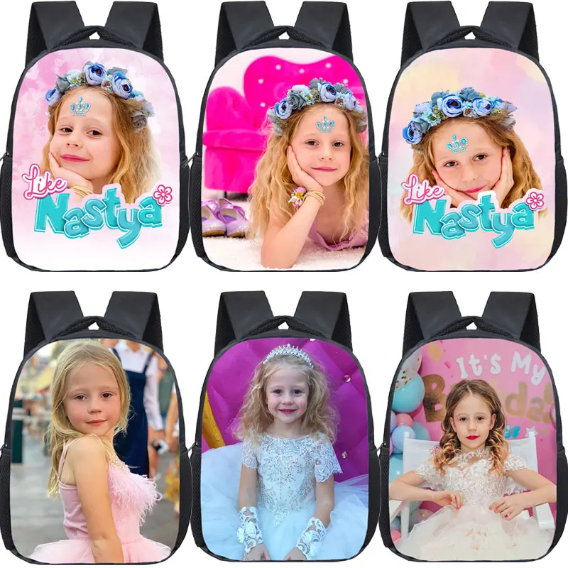 Mochila Like Nastya Toddler Backpack Kindergarten Bags Kids Kawaii Boobag 12 Inch Children Schoolbags Boy Girls School Backpacks
Mochila Like Nastya Toddler Backpack Kindergarten Bags Kids Kawaii Boobag 12 Inch Children Schoolbags Boy Girls School Backpacks