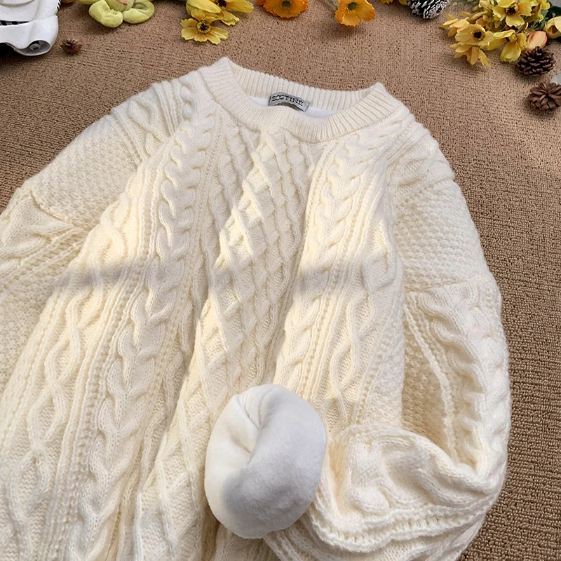 Мужской вязаный свитер: мягкий, уютный, свободного кроя, комфортный, шерстяной, весенне-осенний, повседневный, с круглым вырезом, длинными рукавами, модный
Мужской вязаный свитер: мягкий, уютный, свободного кроя, комфортный, шерстяной, весенне-осенний, повседневный, с круглым вырезом, длинными рукавами, модный