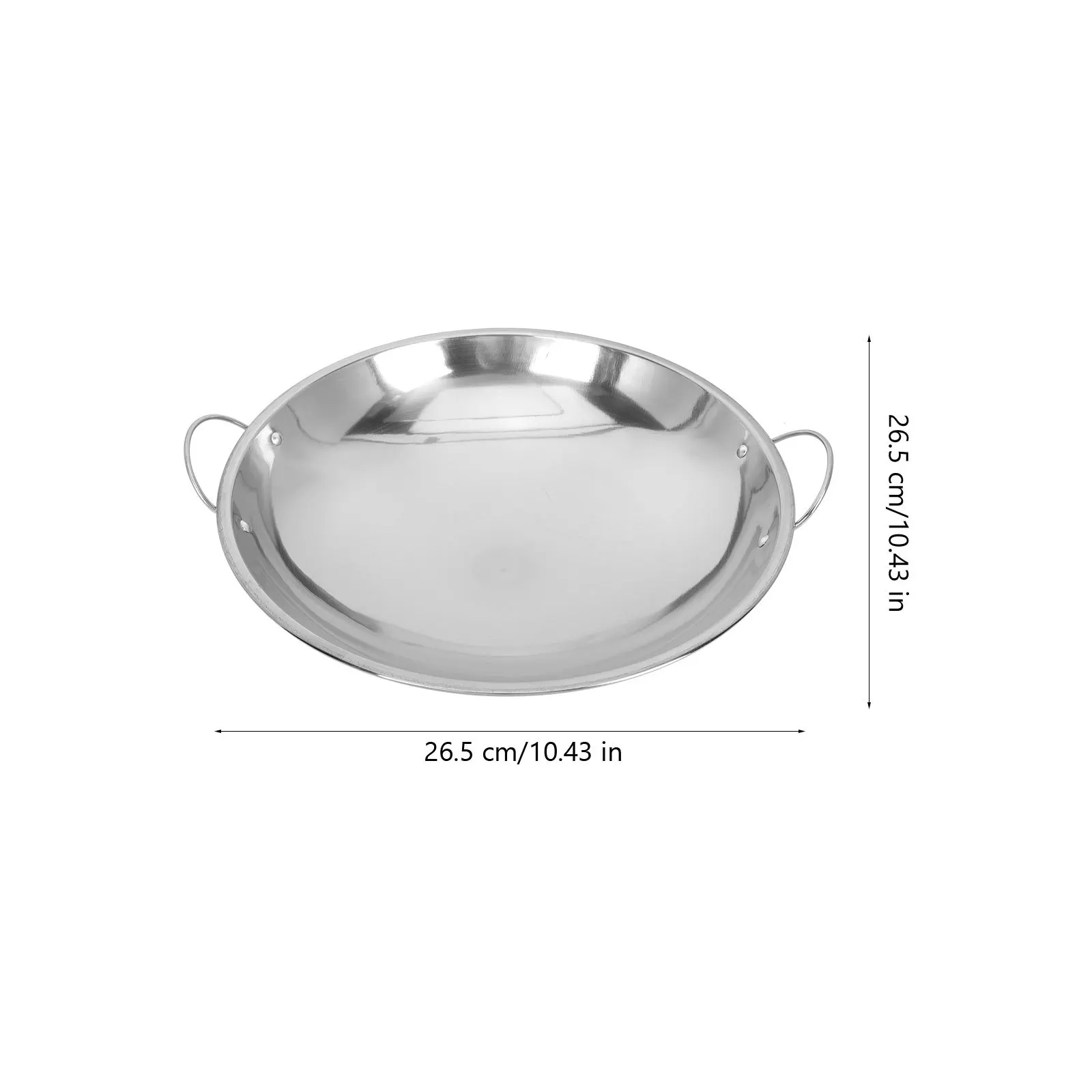 Stainless Steel Pan Kitchen Cooking Utensil Home Alcohol Pot Double Ear Nonstick Easy Clean Hot Pot Stainless Steel Pan
Stainless Steel Pan Kitchen Cooking Utensil Home Alcohol Pot Double Ear Nonstick Easy Clean Hot Pot Stainless Steel Pan
