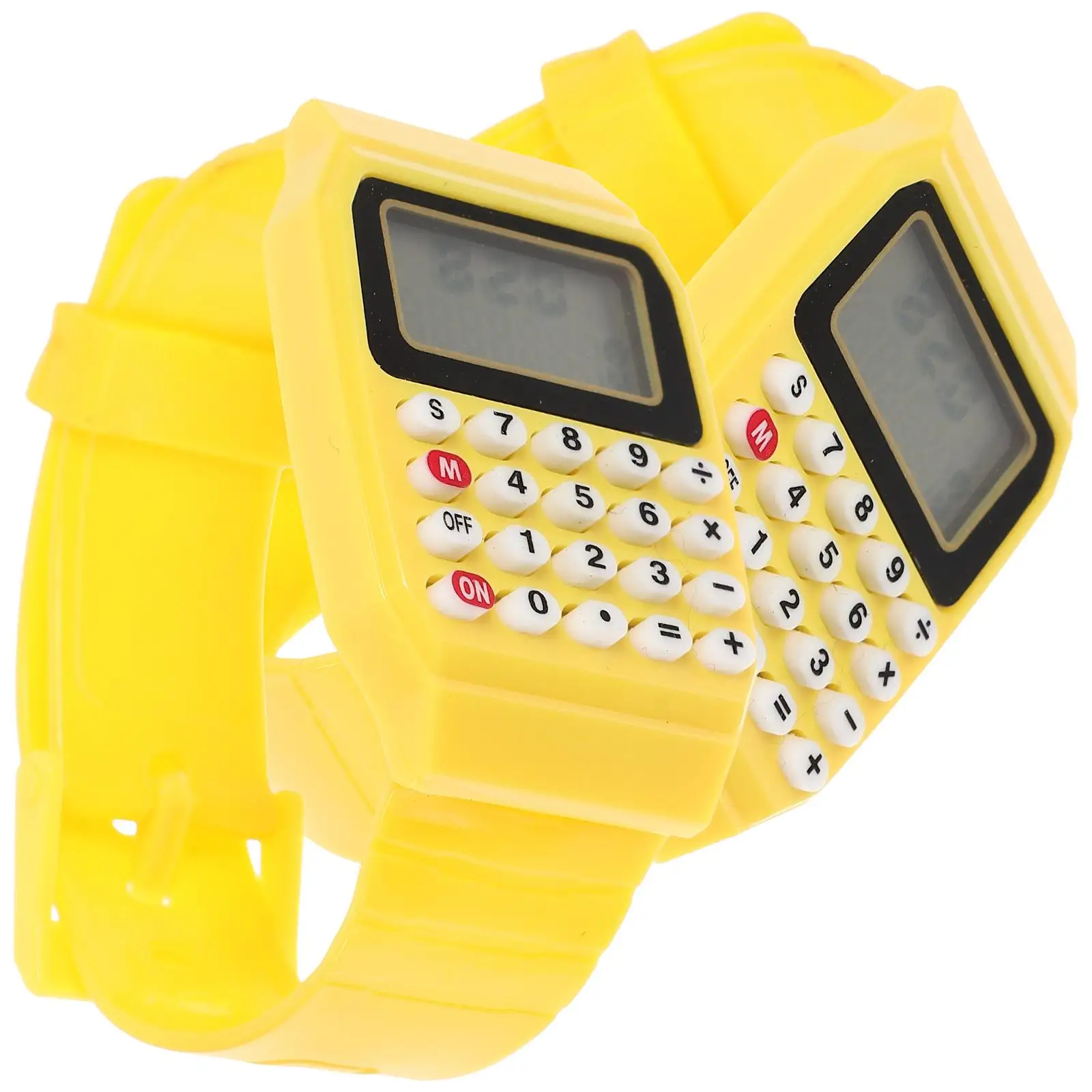 2 Pcs Calculation Watch Kids Calculator Liquid Crystal Wrist for Child Boys Watches
2 Pcs Calculation Watch Kids Calculator Liquid Crystal Wrist for Child Boys Watches