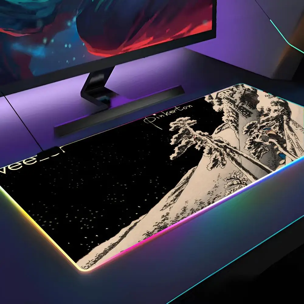 Band W-Weezer Mouse Pad RGB Backlit Mouse Pad Laptop Mouse Pad Laptop Gamer Computer Desk Gaming Accessories
Band W-Weezer Mouse Pad RGB Backlit Mouse Pad Laptop Mouse Pad Laptop Gamer Computer Desk Gaming Accessories