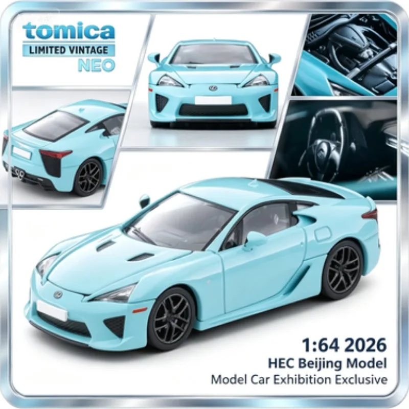 TOMICA 1:64 Lexus LFA,2026 HEC Beijing Model Car Exhibition Exclusive, die-cast alloy model, adult collection piece.
TOMICA 1:64 Lexus LFA,2026 HEC Beijing Model Car Exhibition Exclusive, die-cast alloy model, adult collection piece.