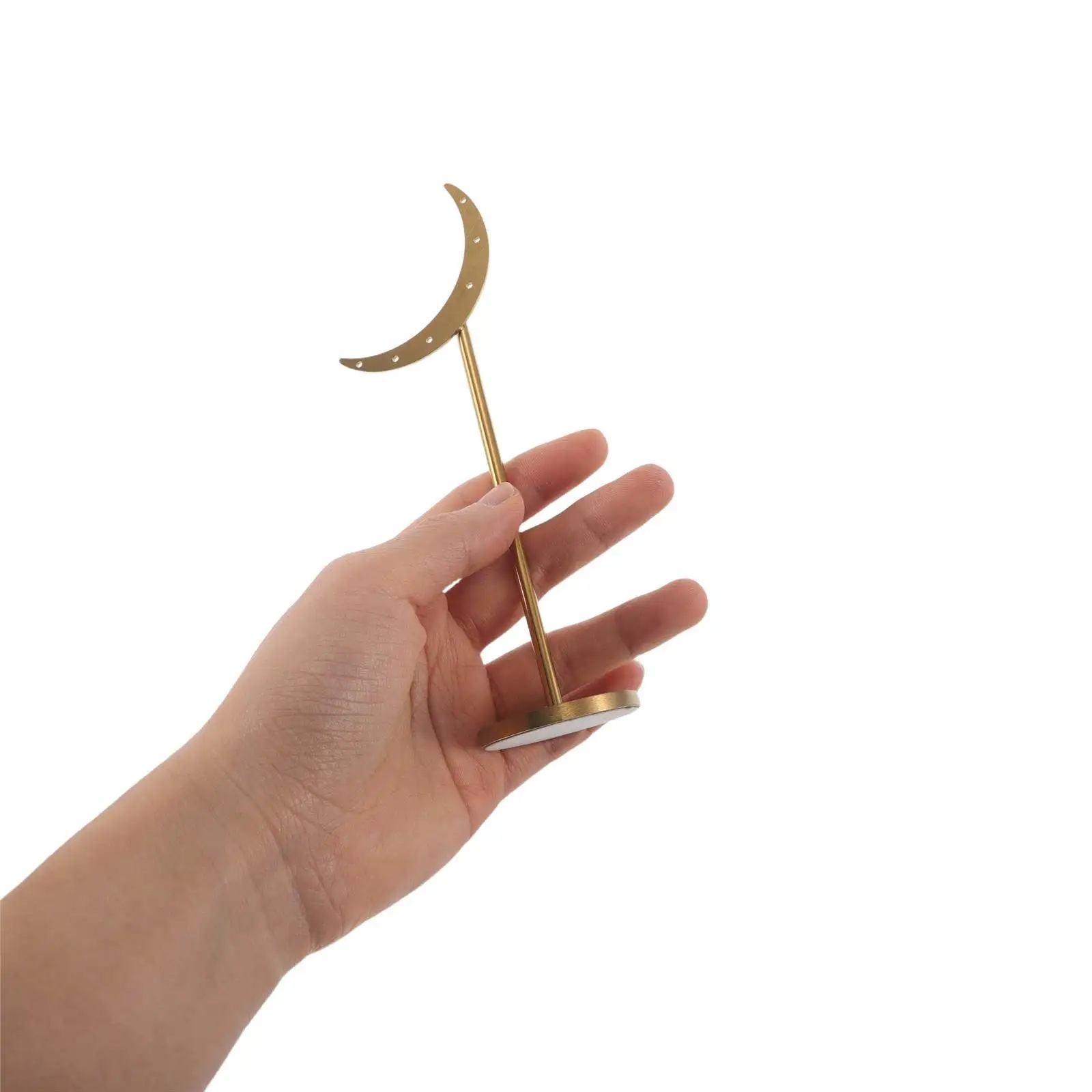 Metal Moon Shaped Earring Display Stand Premium Sturdy Base for Jewelry Store Home Decor Photography Retail Earring Showcase
Metal Moon Shaped Earring Display Stand Premium Sturdy Base for Jewelry Store Home Decor Photography Retail Earring Showcase