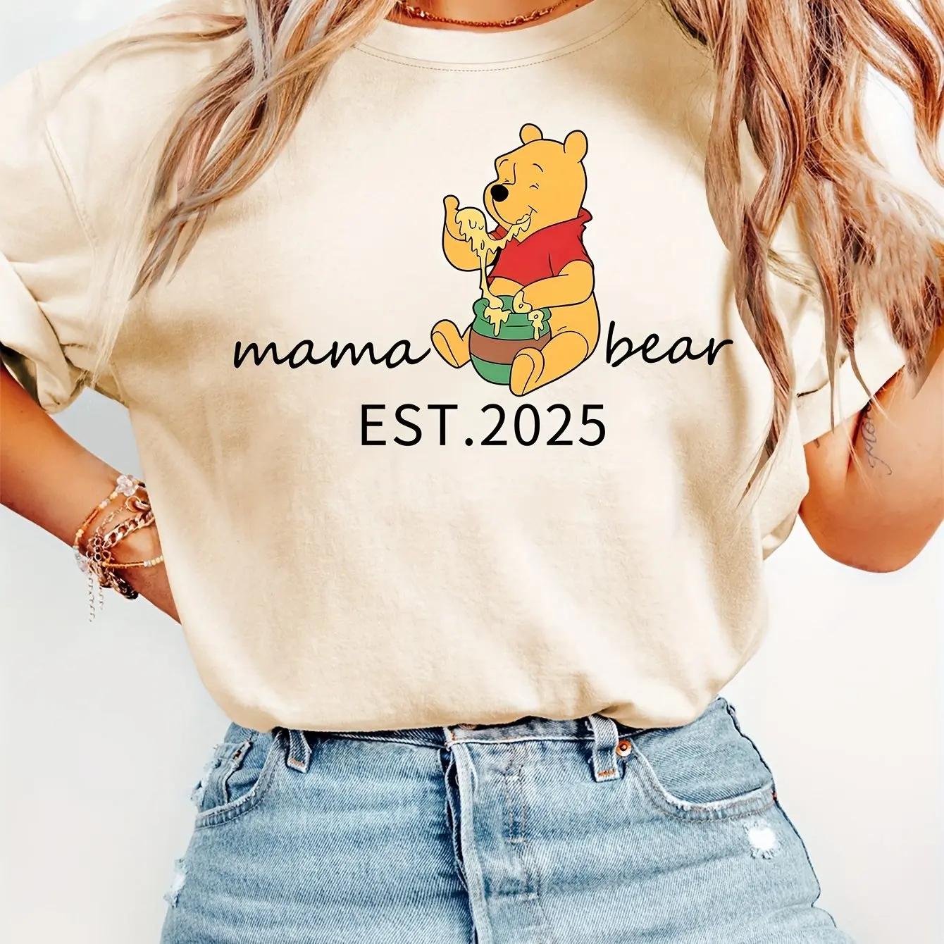 Disney Winnie The Pooh Christmas T-Shirt Cotton Women Casual Trendy Oversized Streetwear Loose Short Sleeve Unisex Event Outfit
Disney Winnie The Pooh Christmas T-Shirt Cotton Women Casual Trendy Oversized Streetwear Loose Short Sleeve Unisex Event Outfit