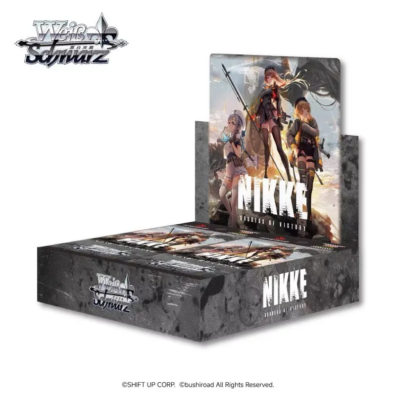 Authentic Goddess Of Victory: Nikke Black & White Wings Booster Pack - Weiss Schwarz Japanese Version
Authentic Goddess Of Victory: Nikke Black & White Wings Booster Pack - Weiss Schwarz Japanese Version