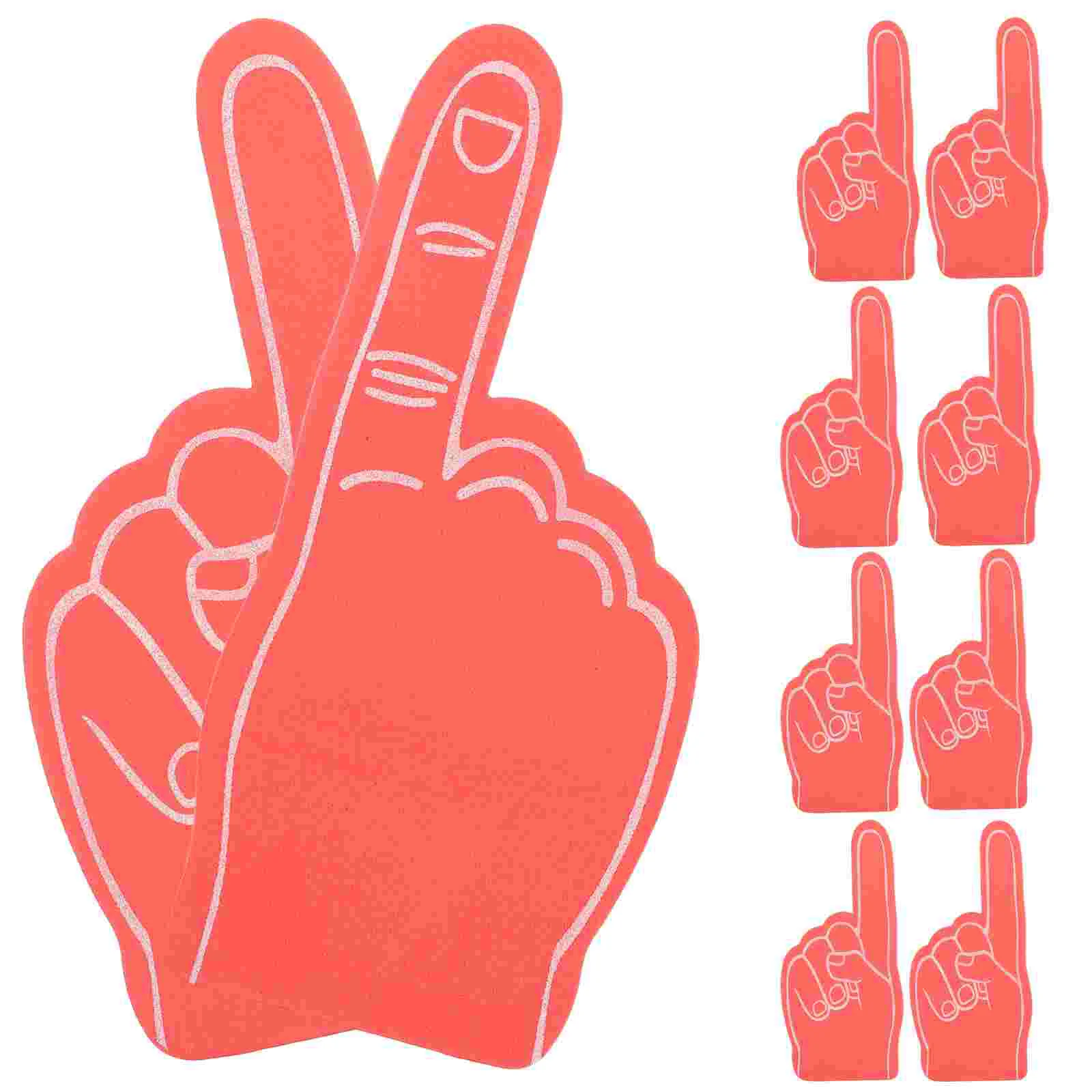 12 Pcs Photo Prop Cheer Leading Foams Finger Tumbler Sports Accessories Noisemaker for Sporting Events Eva Party Favor
12 Pcs Photo Prop Cheer Leading Foams Finger Tumbler Sports Accessories Noisemaker for Sporting Events Eva Party Favor