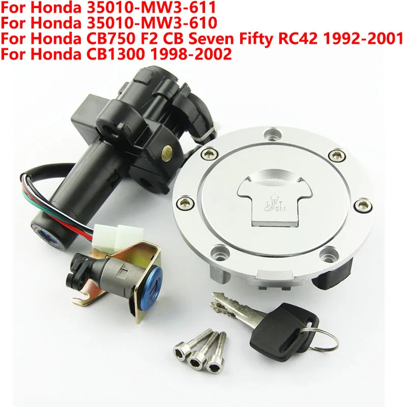 Fuel Tank Cover Cap Lock With Ignition Switch Lock For Honda CB750 F2 CB Seven Fifty RC42 CB1300 OEM:35010-MW3-611 35010-MW3-610
Fuel Tank Cover Cap Lock With Ignition Switch Lock For Honda CB750 F2 CB Seven Fifty RC42 CB1300 OEM:35010-MW3-611 35010-MW3-610