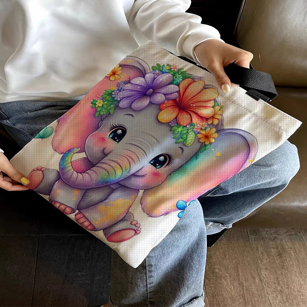 11CT Cartoon Animal Cross Stitch Canvas Tote Bag Embroidery Kit Personalized Bag Hand Needlepoint Kit Bag Gift for Friends
11CT Cartoon Animal Cross Stitch Canvas Tote Bag Embroidery Kit Personalized Bag Hand Needlepoint Kit Bag Gift for Friends