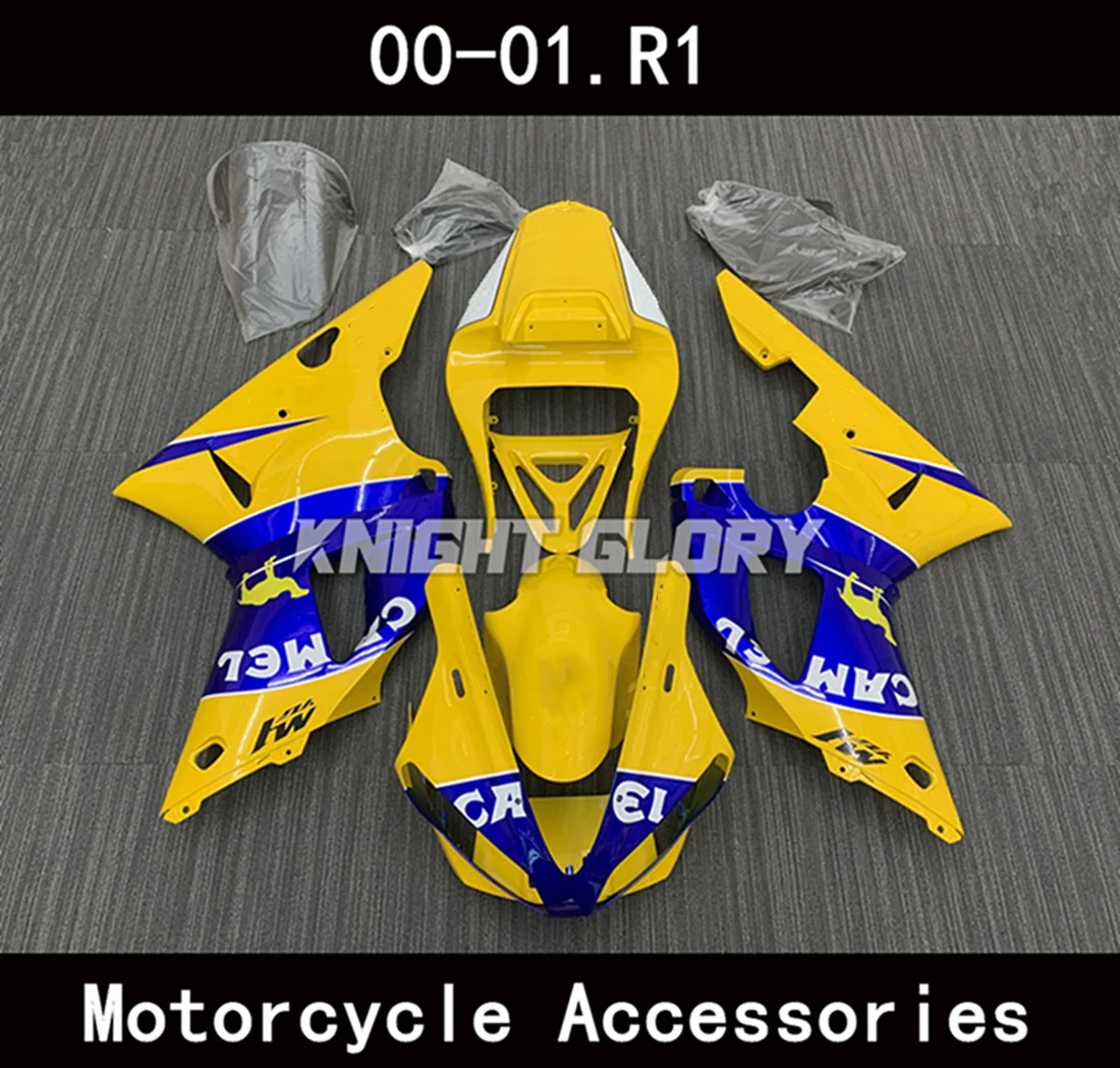 Full set of motorcycle injection molded body coverings. Suitable for R1 models from 2000 and 2001. Body coverings.
Full set of motorcycle injection molded body coverings. Suitable for R1 models from 2000 and 2001. Body coverings.