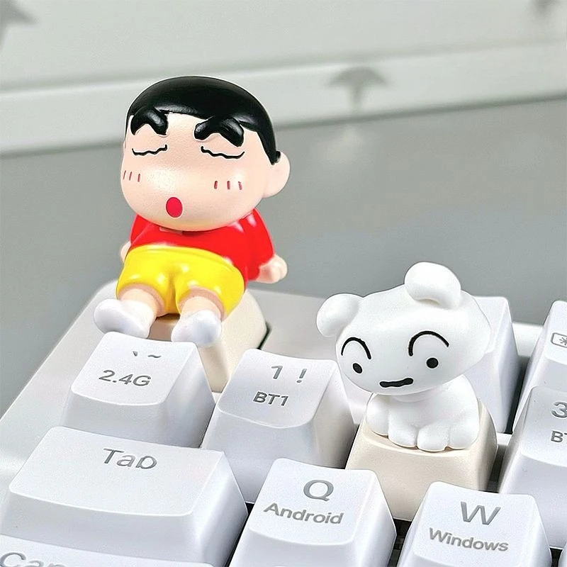 Personality Crayon Shin Chan Little White Keycap Cross Axis Mechanical Keyboard Gaming Keyboard Accessories Series Gift Keycap
Personality Crayon Shin Chan Little White Keycap Cross Axis Mechanical Keyboard Gaming Keyboard Accessories Series Gift Keycap
