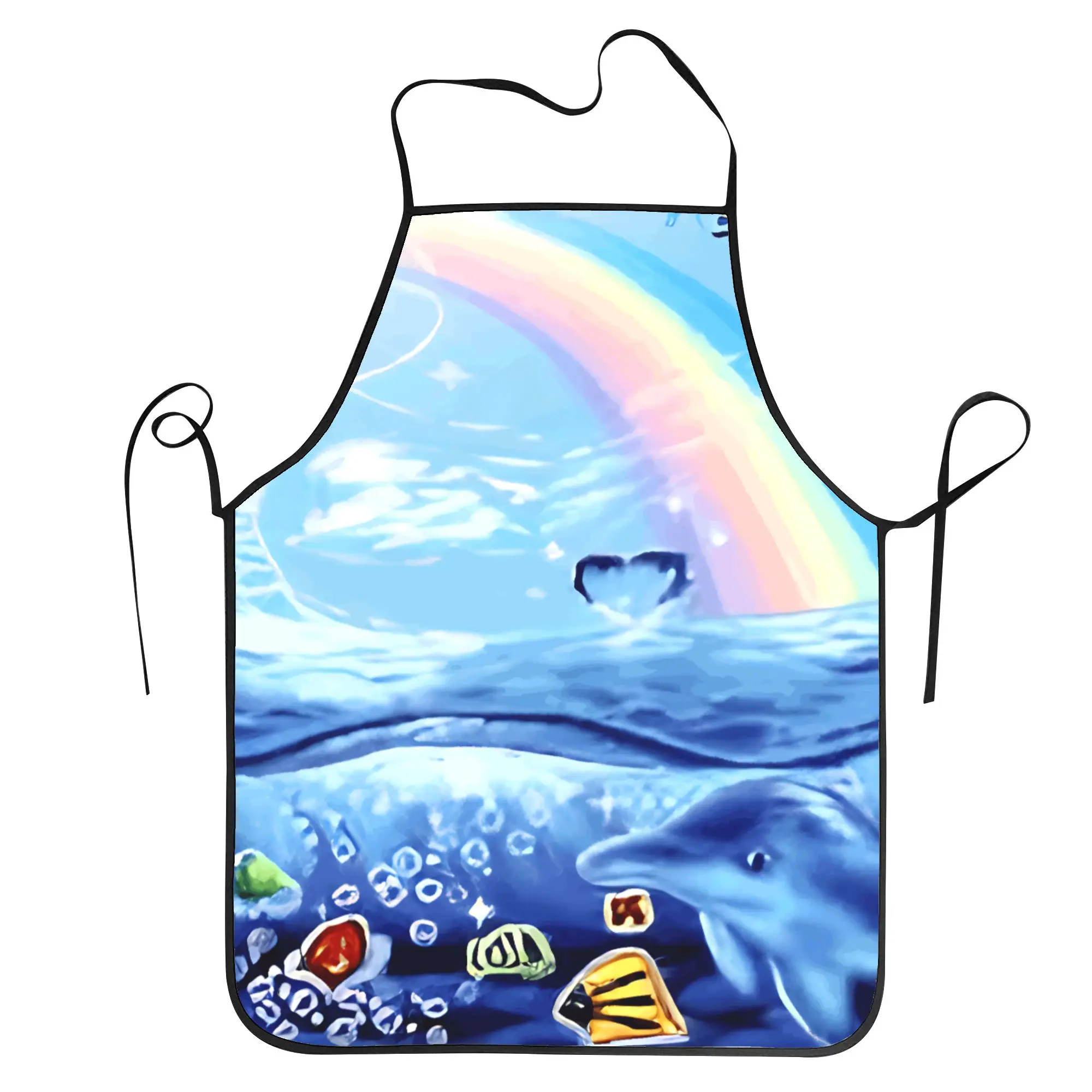 Frutiger Aero Computer Aquarium Fishes Apron Manicure Barbecue Kitchen Accessories Household Cute Aprons without Pocket
Frutiger Aero Computer Aquarium Fishes Apron Manicure Barbecue Kitchen Accessories Household Cute Aprons without Pocket