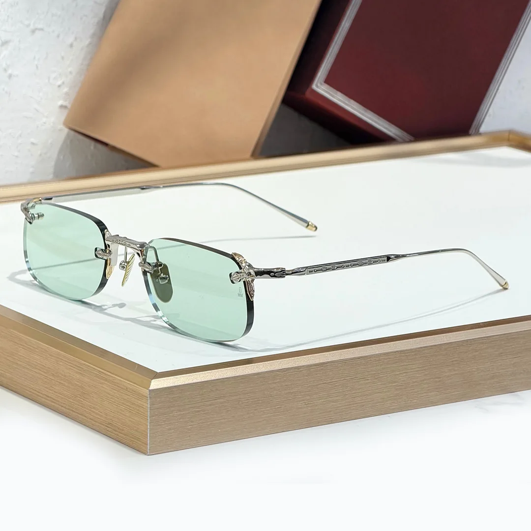 JMM-FONDA Japanese Style Rimless Outdoor Sun Glasses for Men Women Handmade Sunglasses UV400
JMM-FONDA Japanese Style Rimless Outdoor Sun Glasses for Men Women Handmade Sunglasses UV400