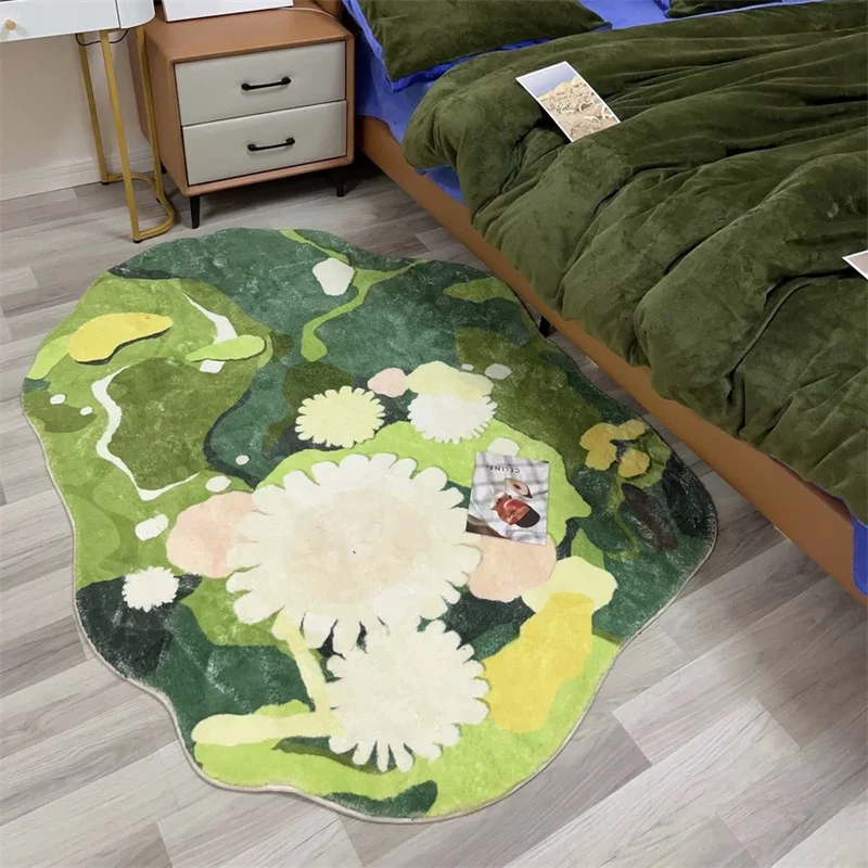 Creative Green Plants Carpet Thick Soft Fluffy Door Mat Bedside Sofa Floor Mat Home Living Room Bedroom Decor Kids Play Area Rug
Creative Green Plants Carpet Thick Soft Fluffy Door Mat Bedside Sofa Floor Mat Home Living Room Bedroom Decor Kids Play Area Rug