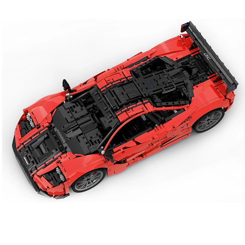 1:8 MOC 202525, компактный 42172, технический спортивный автомобиль, гиперкар, строительные блоки, скоростная сборка автомобиля, игрушки «сделай сам», детские рождественские подарки 
1:8 MOC 202525, компактный 42172, технический спортивный автомобиль, гиперкар, строительные блоки, скоростная сборка автомобиля, игрушки «сделай сам», детские рождественские подарки