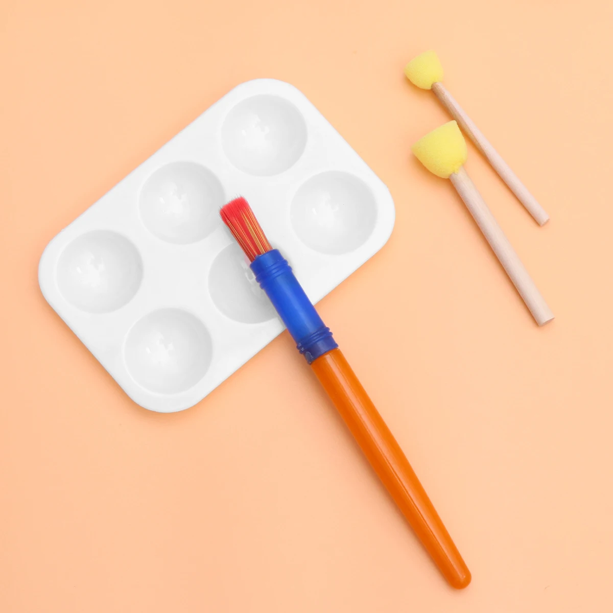 16Pcs Painting Doodle Brush Set for Multifunction Art Tools Kit Different Sizes Shapes Random Colors Ideal for Watercolor
16Pcs Painting Doodle Brush Set for Multifunction Art Tools Kit Different Sizes Shapes Random Colors Ideal for Watercolor