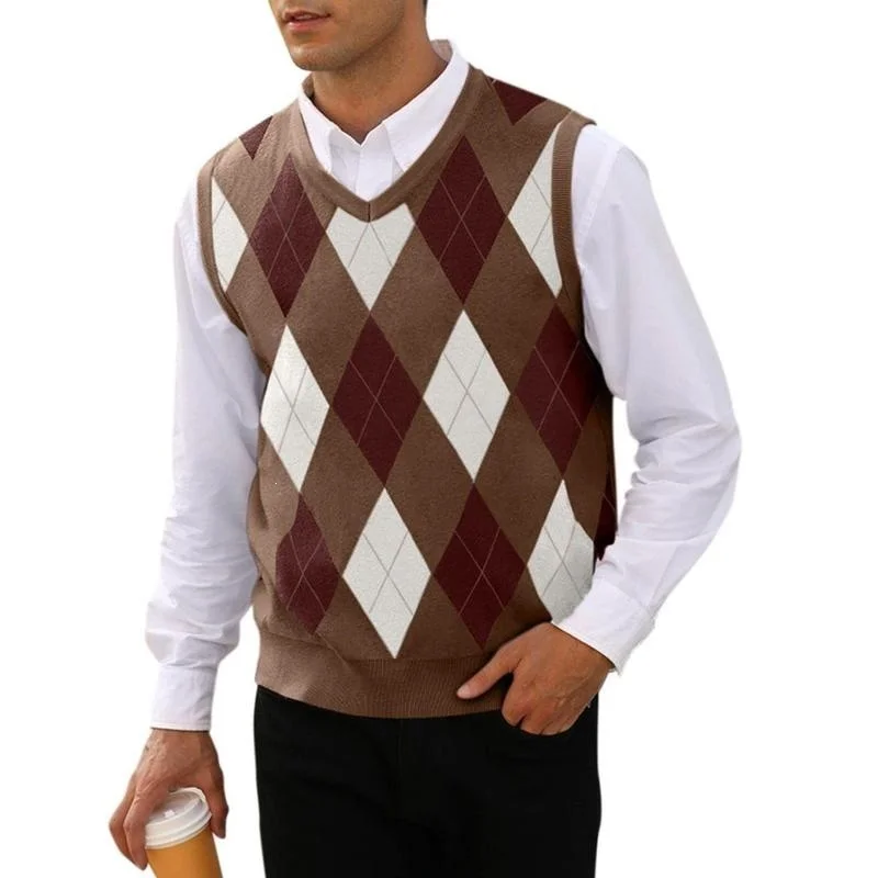 Plaid Knit Sweater Fashionable Warm Citywalk Inner Wear Regular Fit Spring Season Cross-Border Knitted Shirt for Men
Plaid Knit Sweater Fashionable Warm Citywalk Inner Wear Regular Fit Spring Season Cross-Border Knitted Shirt for Men