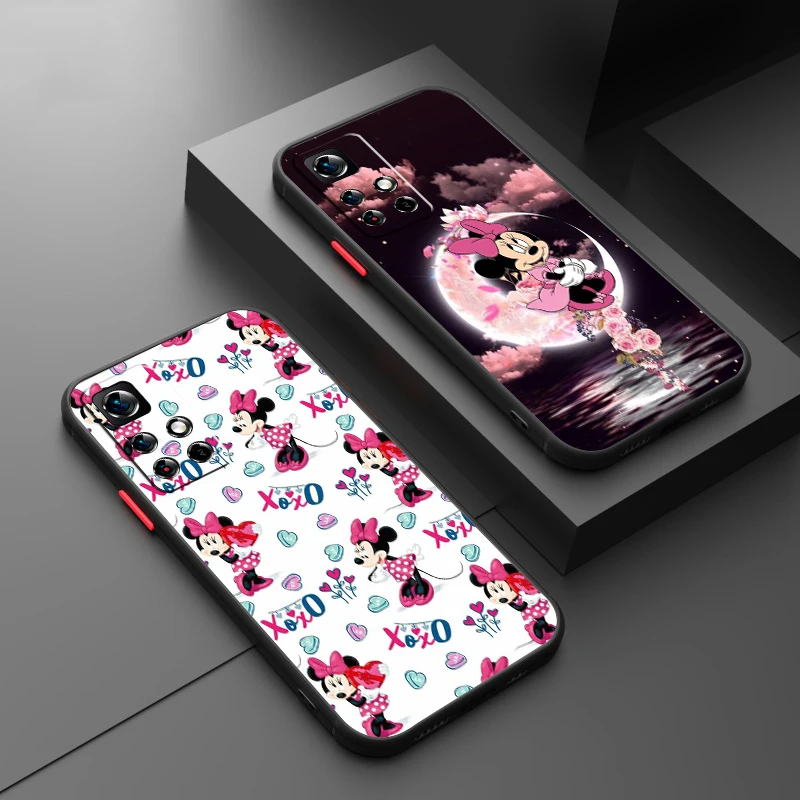 Disney Minnie Pink Frosted Translucent For Redmi Note 13R 13 12 12S 12T 11 11T 11E 10 Pro Plus 5G Back Phone Case
Disney Minnie Pink Frosted Translucent For Redmi Note 13R 13 12 12S 12T 11 11T 11E 10 Pro Plus 5G Back Phone Case