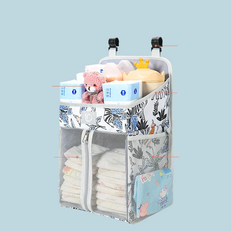 New Oxford Cloth Hanging Organizer for Baby Crib, Spacious Storage Pockets, Easy to Install, Keeps Nursery Tidy Modern & Stylish
New Oxford Cloth Hanging Organizer for Baby Crib, Spacious Storage Pockets, Easy to Install, Keeps Nursery Tidy Modern & Stylish
