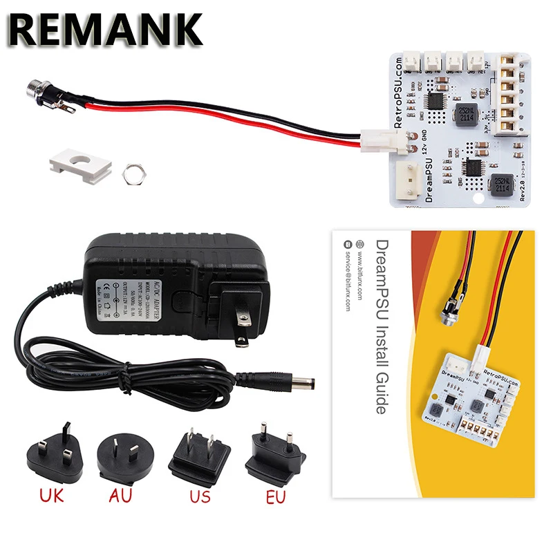 For SEGA DreamCast Rev2.0 Power Supply Board Game Console Power Supply Replacement Gaming Accessories
For SEGA DreamCast Rev2.0 Power Supply Board Game Console Power Supply Replacement Gaming Accessories