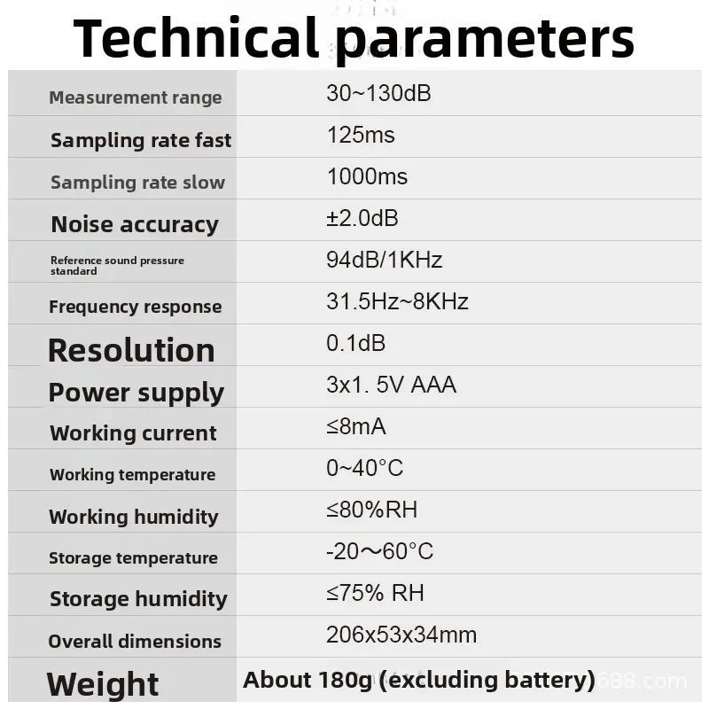 MESTEK Высокоточный тестер шума SL750 Измеритель шума Тестовый прибор Ручной детектор децибел Бытовой
MESTEK Высокоточный тестер шума SL750 Измеритель шума Тестовый прибор Ручной детектор децибел Бытовой