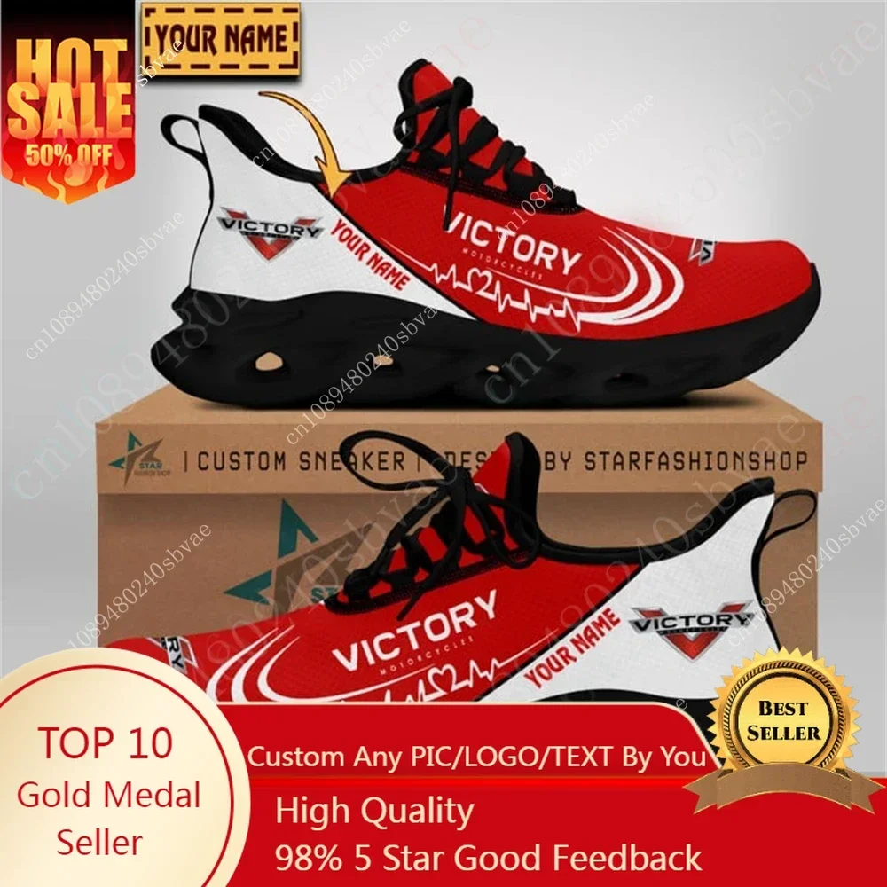 Victory Unisex Tennis Casual Running Shoes Sports Shoes Men Women Big Size Comfortable Sneakers Lightweight Custom Made Sneakers
Victory Unisex Tennis Casual Running Shoes Sports Shoes Men Women Big Size Comfortable Sneakers Lightweight Custom Made Sneakers